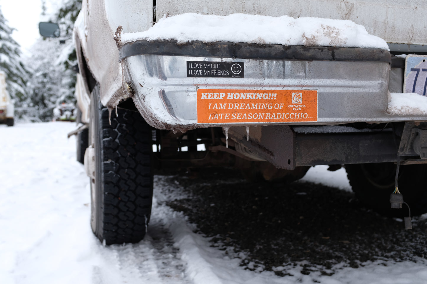 KEEP HONKING!!! bumper sticker