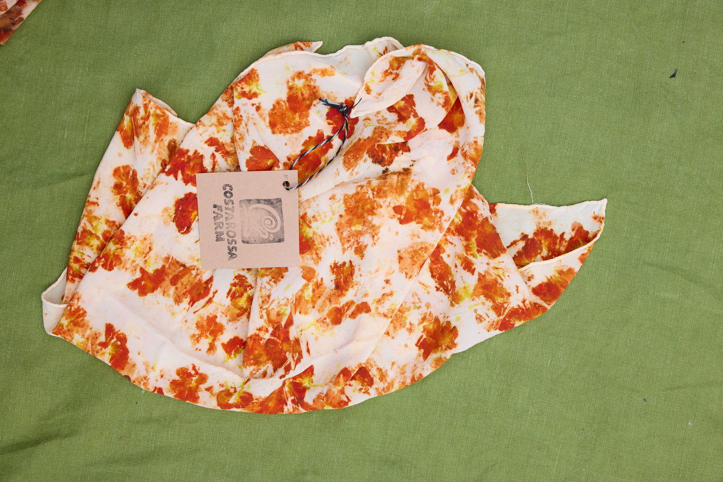 Silk Habotai dyed Scarf