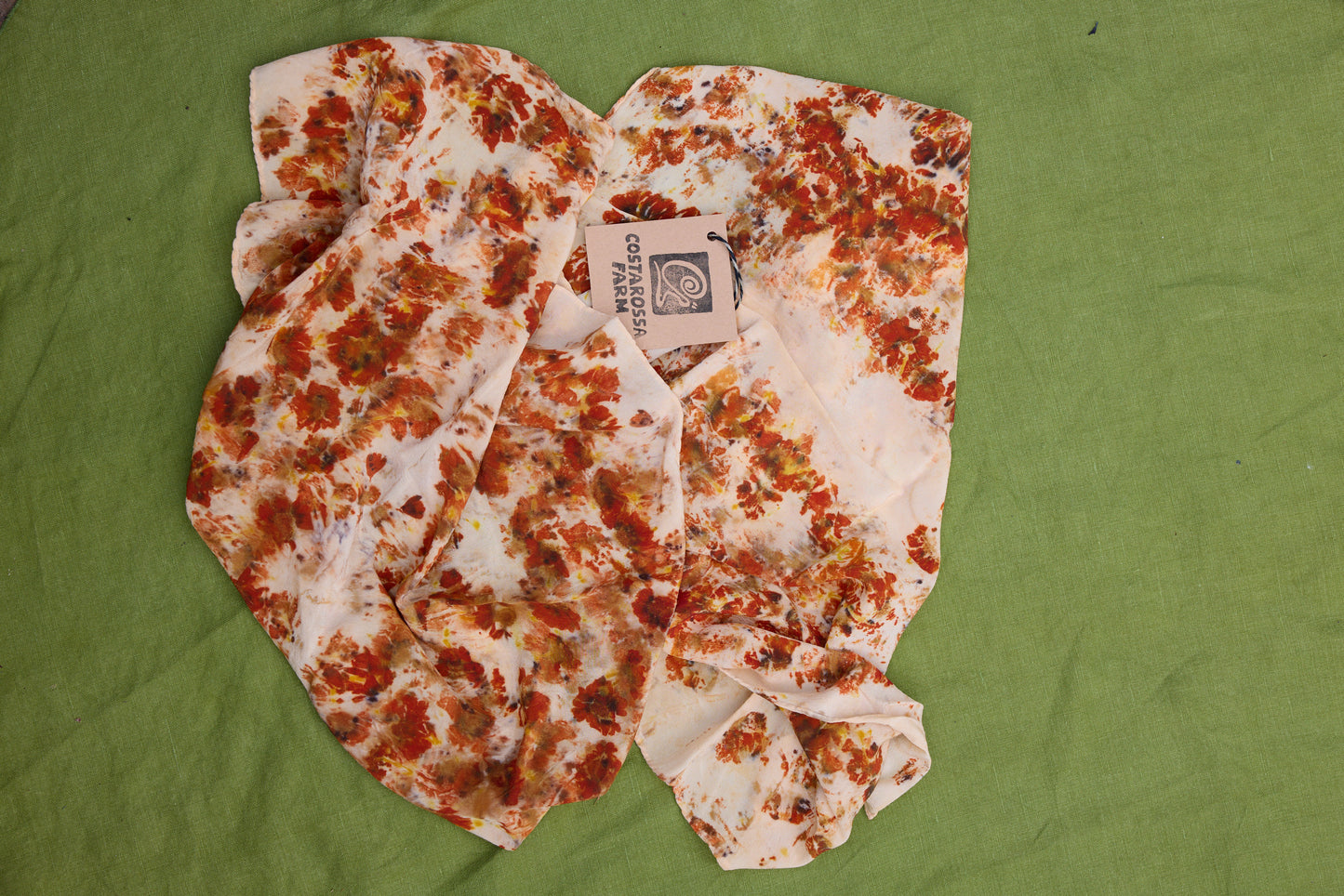 Silk Habotai dyed Scarf