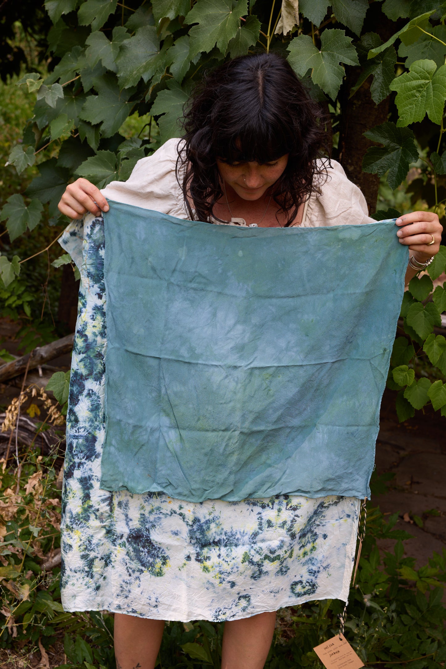 Silk Habotai dyed Scarf